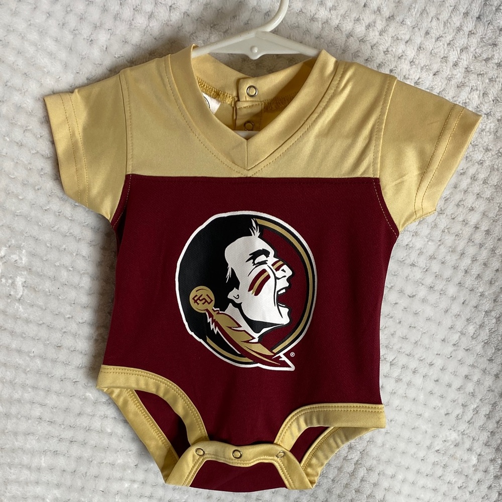 Rivalry Threads FSU Team Spirit One Piece garnet and Gold